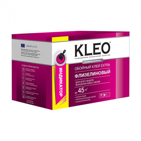 Клей обойный KLEO EXTRA 45 сыпучий с индикатором